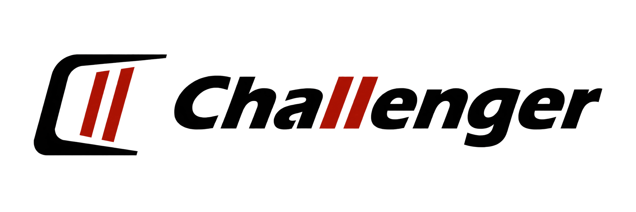 Logo Challenger Nero e Rosso